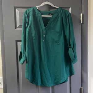 Torrid Green Women's Blouse